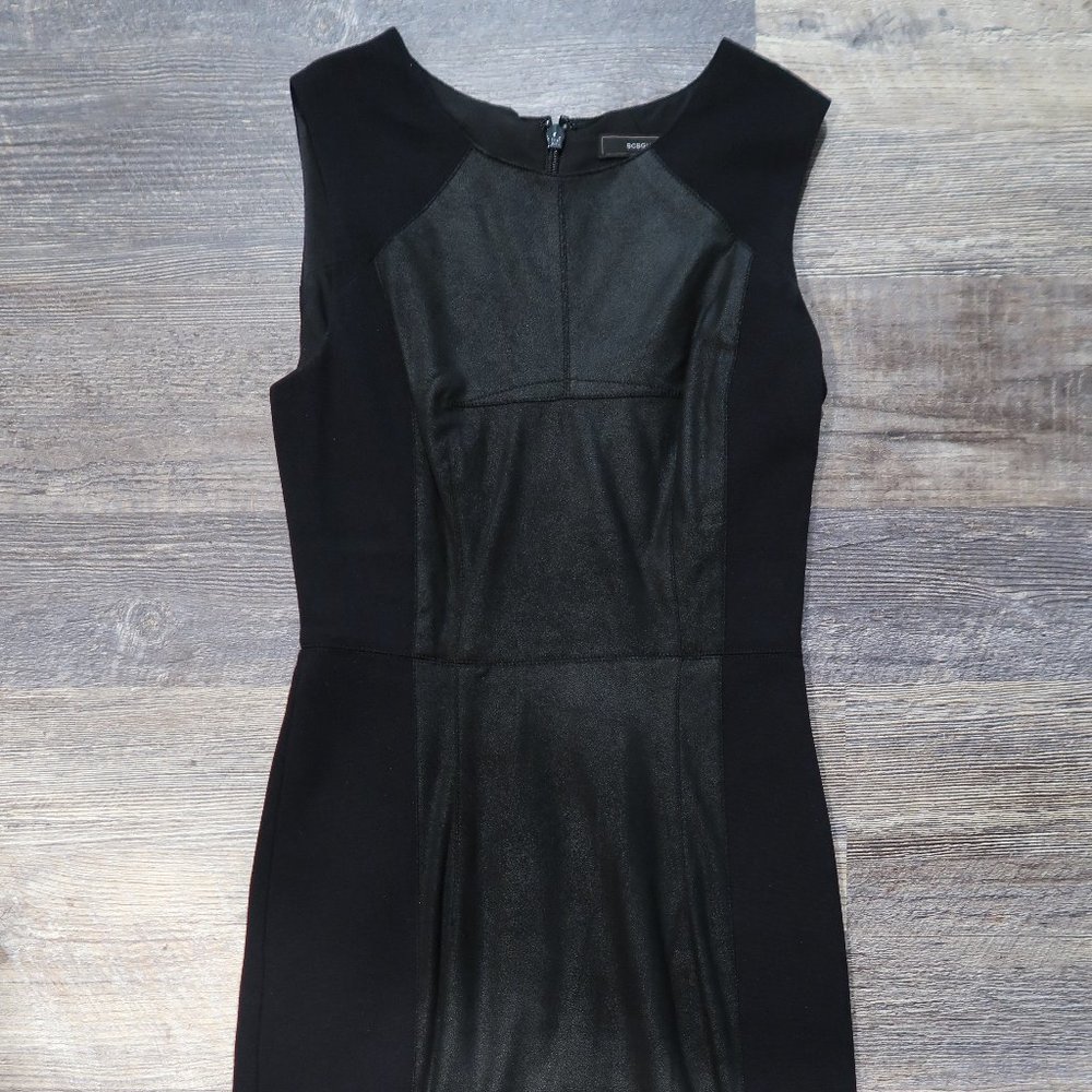 BCBGMaxAzria Sleeveless Black Dress